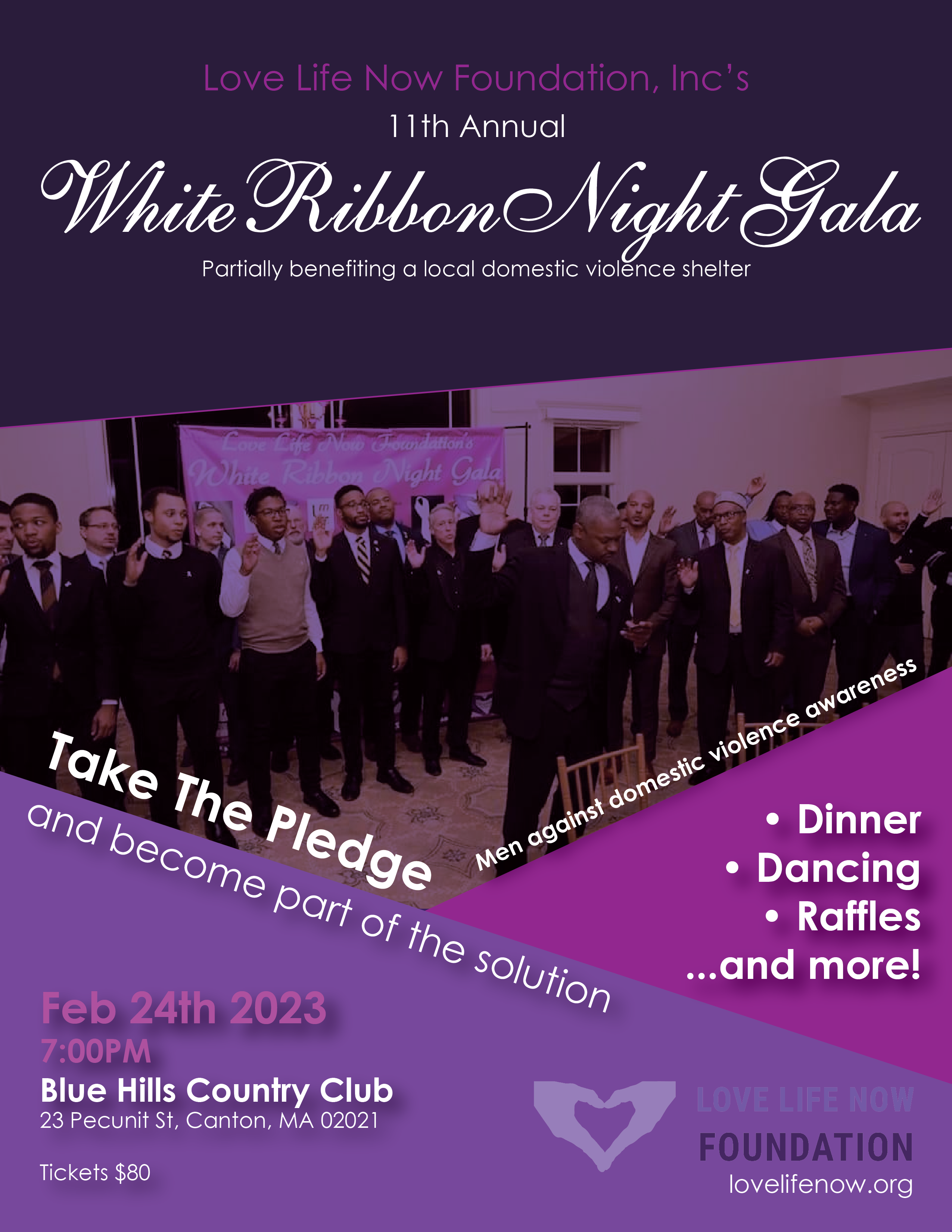 Love Life Now Foundation's 11th annual White Ribbon Night Gala