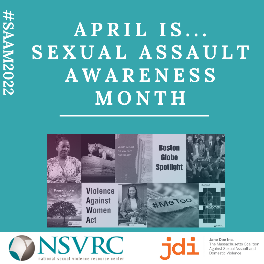 April is sexual assault awareness month
